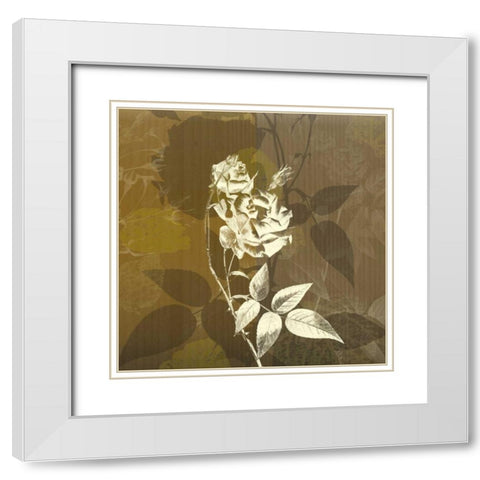 Answers White Modern Wood Framed Art Print with Double Matting by Pazan, Tony