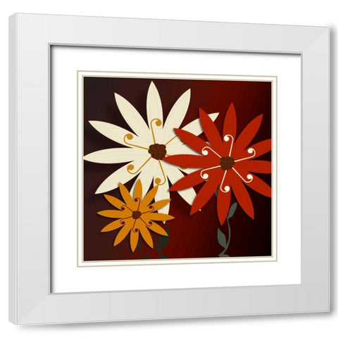 Zillow White Modern Wood Framed Art Print with Double Matting by Pazan, Tony