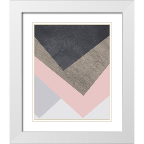Scandinavian Prints 2 White Modern Wood Framed Art Print with Double Matting by Urban Epiphany