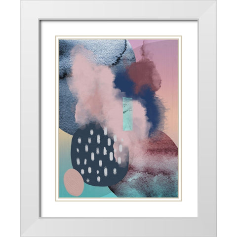 Florating White Modern Wood Framed Art Print with Double Matting by Urban Epiphany