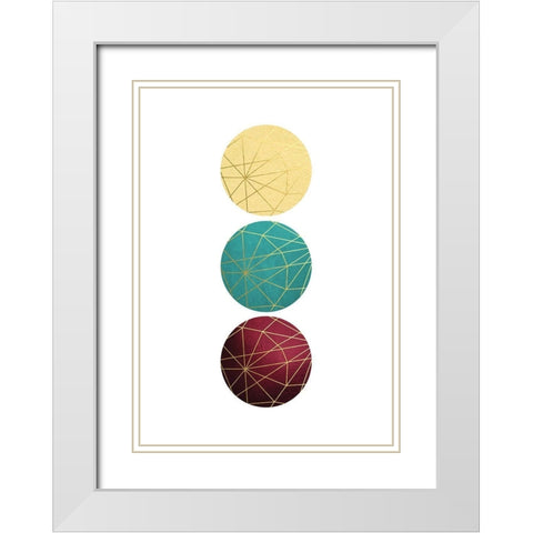 Still Tones White Modern Wood Framed Art Print with Double Matting by Urban Epiphany