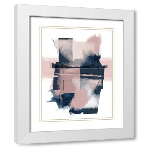 Juxtaposed Reality 1 White Modern Wood Framed Art Print with Double Matting by Urban Epiphany