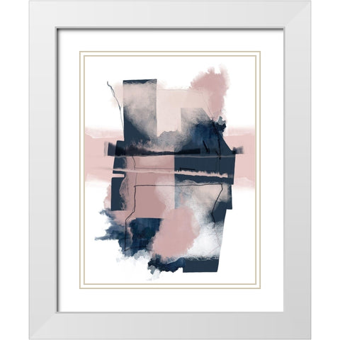 Juxtaposed Reality 1 White Modern Wood Framed Art Print with Double Matting by Urban Epiphany