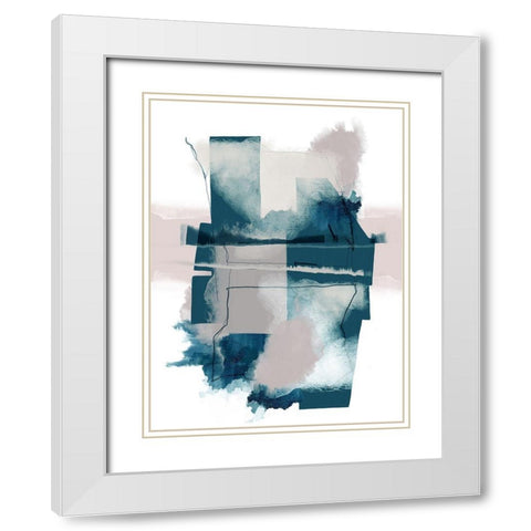 Juxtaposed Reality 1 White Modern Wood Framed Art Print with Double Matting by Urban Epiphany
