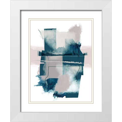 Juxtaposed Reality 1 White Modern Wood Framed Art Print with Double Matting by Urban Epiphany