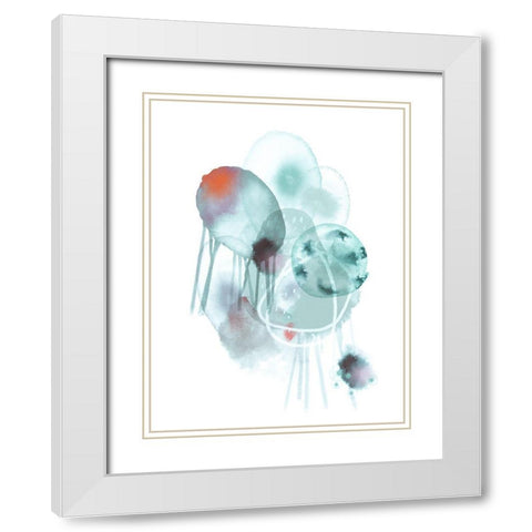 Cool Friendship White Modern Wood Framed Art Print with Double Matting by Urban Epiphany