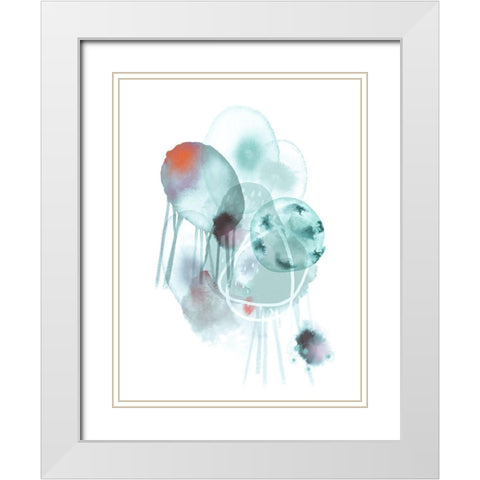 Cool Friendship White Modern Wood Framed Art Print with Double Matting by Urban Epiphany