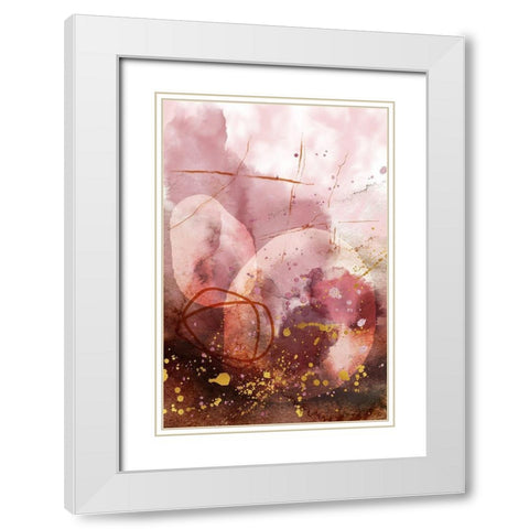 Deep Insights White Modern Wood Framed Art Print with Double Matting by Urban Epiphany