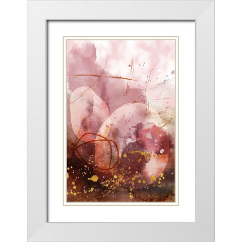 Deep Insights White Modern Wood Framed Art Print with Double Matting by Urban Epiphany