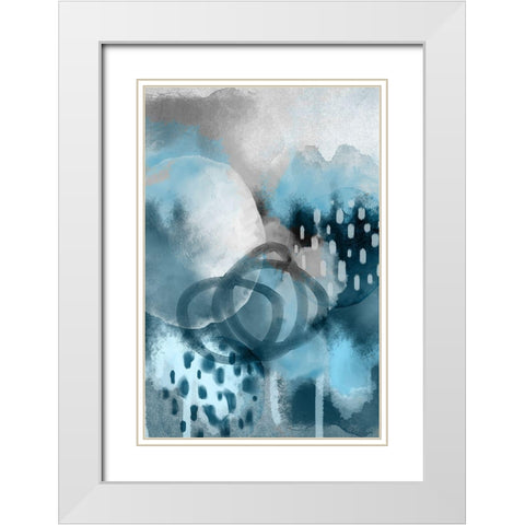Dream of Childhood White Modern Wood Framed Art Print with Double Matting by Urban Epiphany