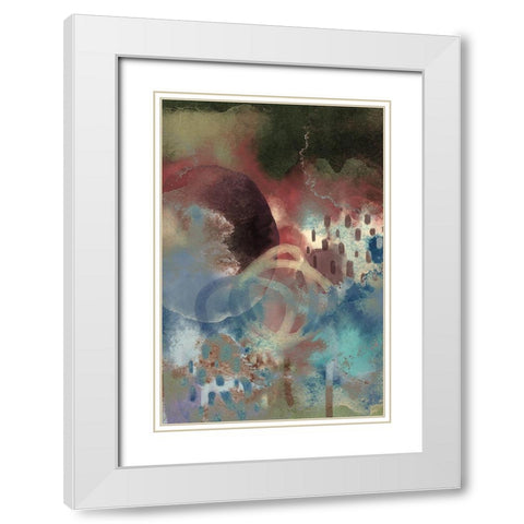 Earthy Feels White Modern Wood Framed Art Print with Double Matting by Urban Epiphany