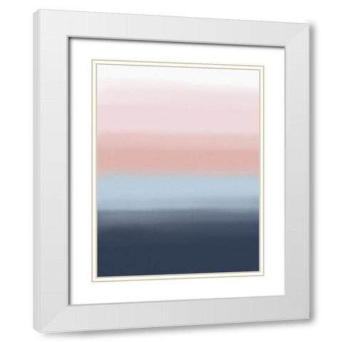 Club Med 1 White Modern Wood Framed Art Print with Double Matting by Urban Epiphany