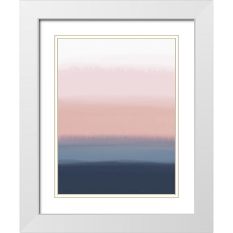Club Med 2 White Modern Wood Framed Art Print with Double Matting by Urban Epiphany