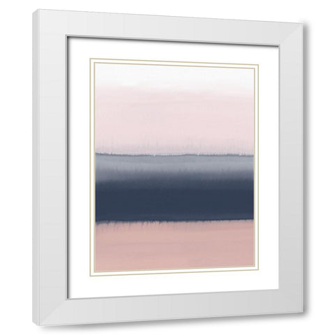 Club Med 3 White Modern Wood Framed Art Print with Double Matting by Urban Epiphany