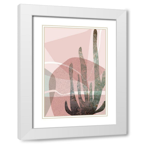 Dusty Desert 10 White Modern Wood Framed Art Print with Double Matting by Urban Epiphany