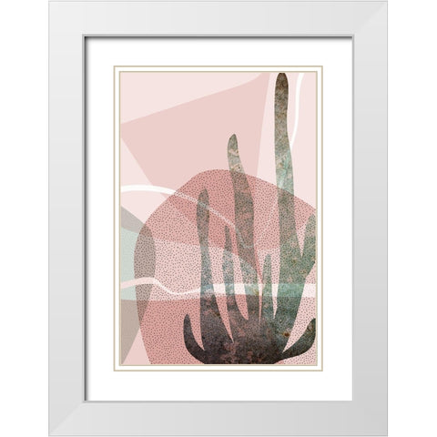 Dusty Desert 10 White Modern Wood Framed Art Print with Double Matting by Urban Epiphany