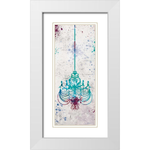 Multicolor 2 White Modern Wood Framed Art Print with Double Matting by Brown, Victoria
