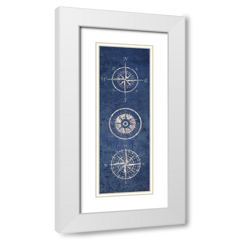 Lead the Way 1 White Modern Wood Framed Art Print with Double Matting by Brown, Victoria