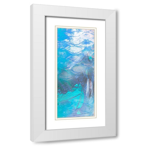 Deep Prisma Mate White Modern Wood Framed Art Print with Double Matting by Brown, Victoria