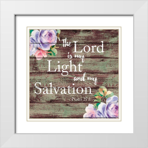 Light and Salvation White Modern Wood Framed Art Print with Double Matting by Brown, Victoria