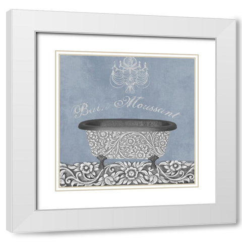 Bath Belle 2 White Modern Wood Framed Art Print with Double Matting by Brown, Victoria