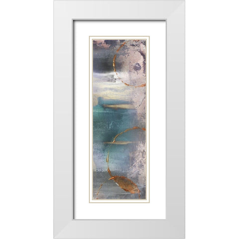 Stranger Motion 1 White Modern Wood Framed Art Print with Double Matting by Brown, Victoria