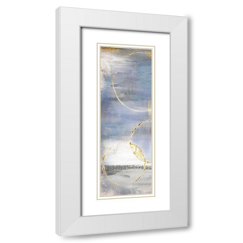 Stranger Motion 2 White Modern Wood Framed Art Print with Double Matting by Brown, Victoria