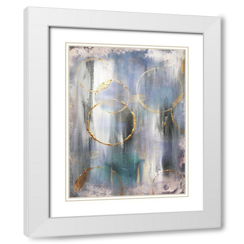 Strange Emotions 1 White Modern Wood Framed Art Print with Double Matting by Brown, Victoria