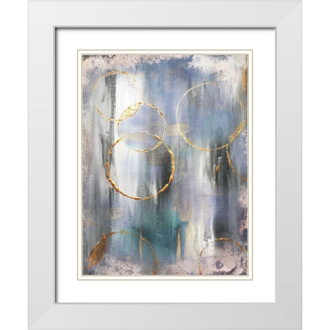 Strange Emotions 1 White Modern Wood Framed Art Print with Double Matting by Brown, Victoria