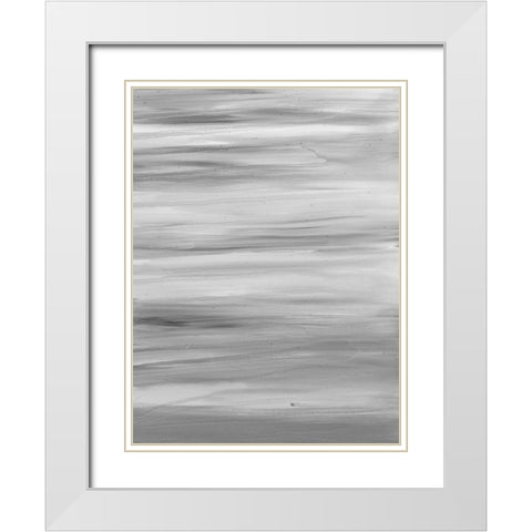 Mysterious Fog 1 White Modern Wood Framed Art Print with Double Matting by Barski, Karen