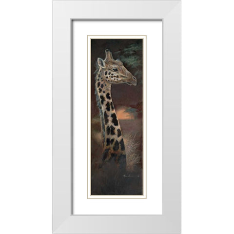 Young and Curious White Modern Wood Framed Art Print with Double Matting by Manning, Ruane