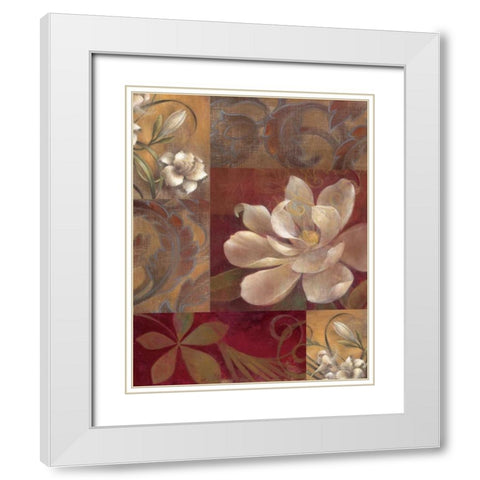 Variety of Style II White Modern Wood Framed Art Print with Double Matting by Vollherbst-Lane, Elaine
