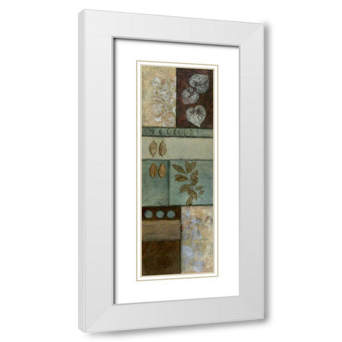 Spring Morning I White Modern Wood Framed Art Print with Double Matting by Olson, Norm