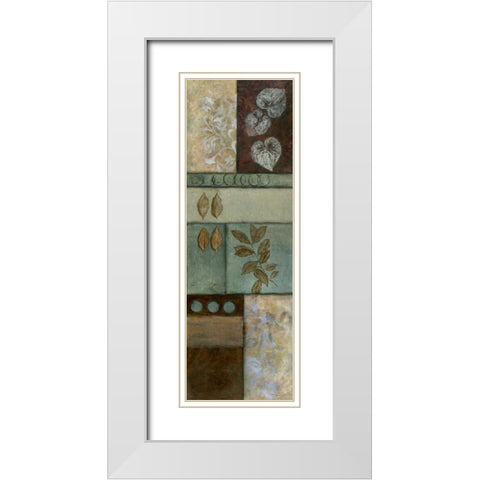 Spring Morning I White Modern Wood Framed Art Print with Double Matting by Olson, Norm