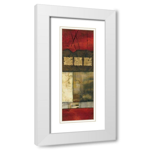 Tupelo Honey II White Modern Wood Framed Art Print with Double Matting by Olson, Norm