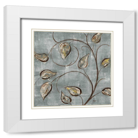 Summer Breeze I White Modern Wood Framed Art Print with Double Matting by Craven, Katrina