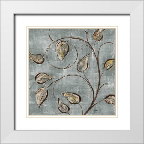 Summer Breeze I White Modern Wood Framed Art Print with Double Matting by Craven, Katrina