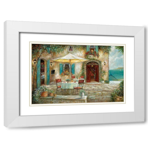 Casa DAmore White Modern Wood Framed Art Print with Double Matting by Manning, Ruane