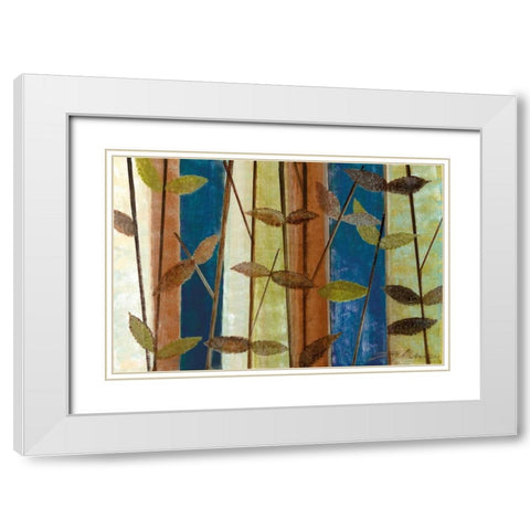 Starting To Turn White Modern Wood Framed Art Print with Double Matting by Alldredge, Joy