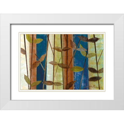 Starting To Turn White Modern Wood Framed Art Print with Double Matting by Alldredge, Joy