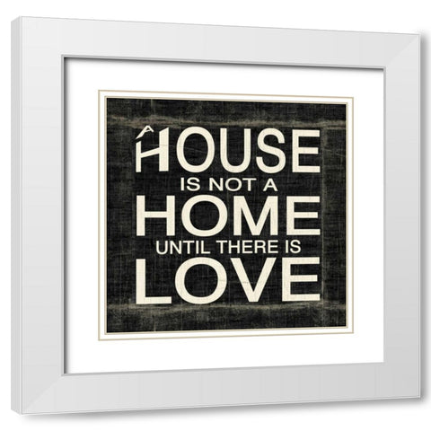 House White Modern Wood Framed Art Print with Double Matting by Donovan, Kelly