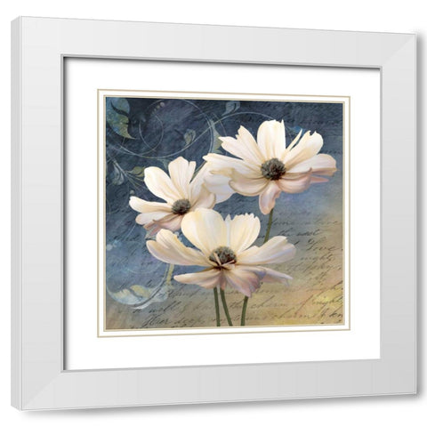 Sweet Breeze I White Modern Wood Framed Art Print with Double Matting by Knutsen, Conrad