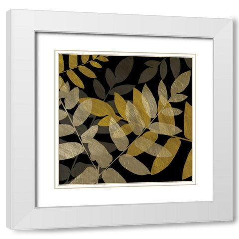 Shimmering Light I White Modern Wood Framed Art Print with Double Matting by Craven, Katrina