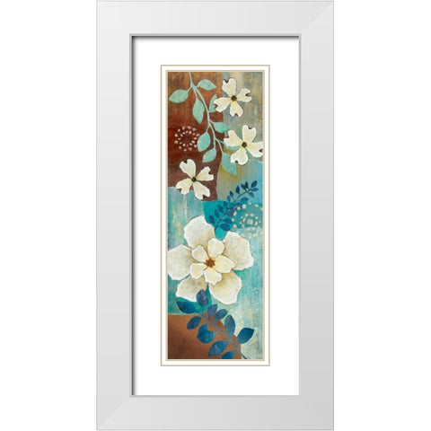 A New Day II White Modern Wood Framed Art Print with Double Matting by Olson, Charlene