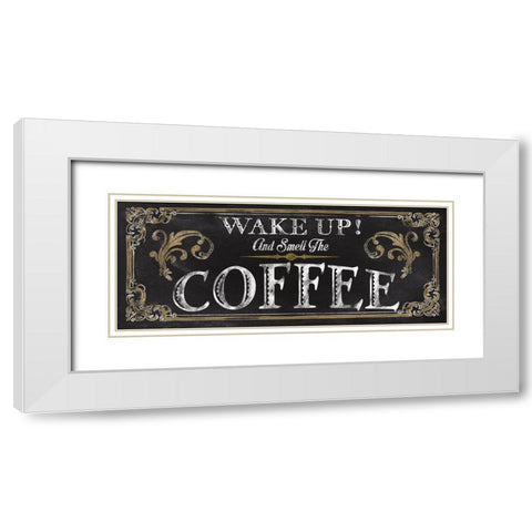 Wake Up! White Modern Wood Framed Art Print with Double Matting by Knutsen, Conrad