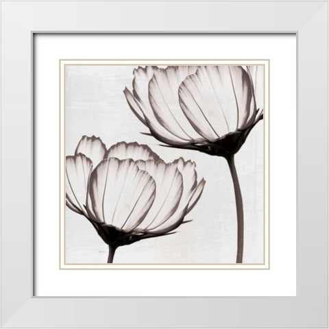 Takes Two I White Modern Wood Framed Art Print with Double Matting by Craven, Katrina