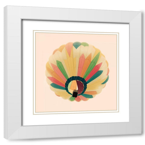 Up and Away I White Modern Wood Framed Art Print with Double Matting by Jackson, Susan