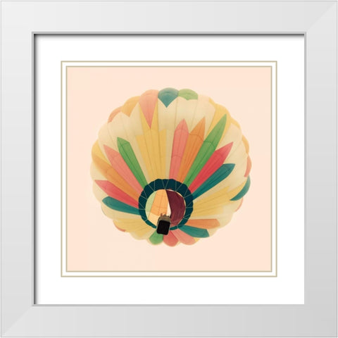 Up and Away I White Modern Wood Framed Art Print with Double Matting by Jackson, Susan