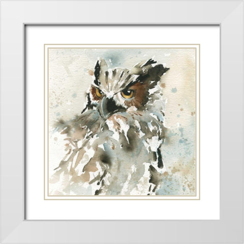 I Spy With My White Modern Wood Framed Art Print with Double Matting by Robinson, Carol