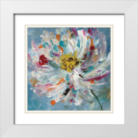 Sweet Scent White Modern Wood Framed Art Print with Double Matting by Craven, Katrina